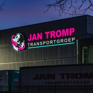 Ledreclame Jan Tromp Transportgroep - homepage