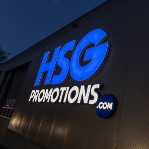 Lichtreclame in led - HSG Promotions - projectpagina