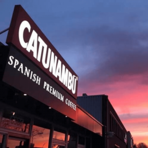 Ledreclame Catunambu Koffie - portfolio Brouwers Reklame