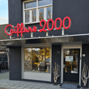 Ledreclame Coiffure 2000 Reusel - portfolio Brouwers