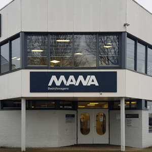 Lichtreclame Mana Bedrijfswagens Tilburg - portfolio Brouwers Lichtreclame Mana Bedrijfswagens Tilburg
