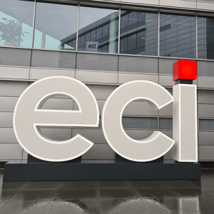 Lichtreclame ECI Software Solutions - portfolio Brouwers Reklame