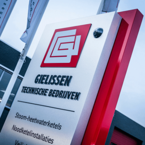 Belettering - Reclamezuil Gielissen - Portfolio Brouwers Reklame Belettering - Reclamezuil Gielissen