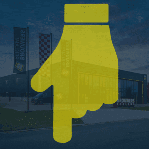 Wijzende hand - website Brouwers Reklame