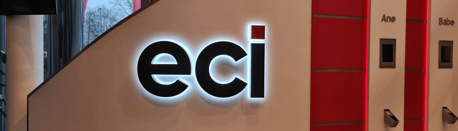 Led lichtreclame ECI - footer