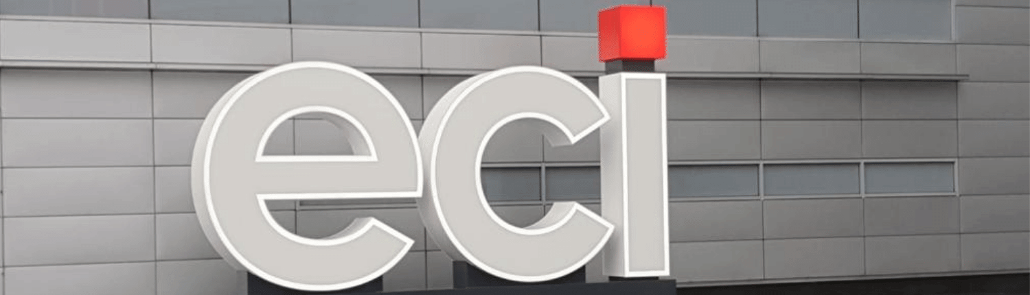 Led lichtreclame ECI - header