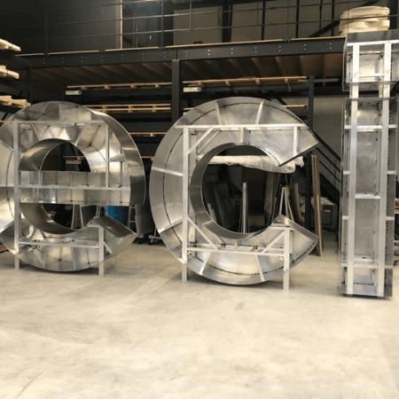 Led lichtreclame voor ECI - portfolio 3