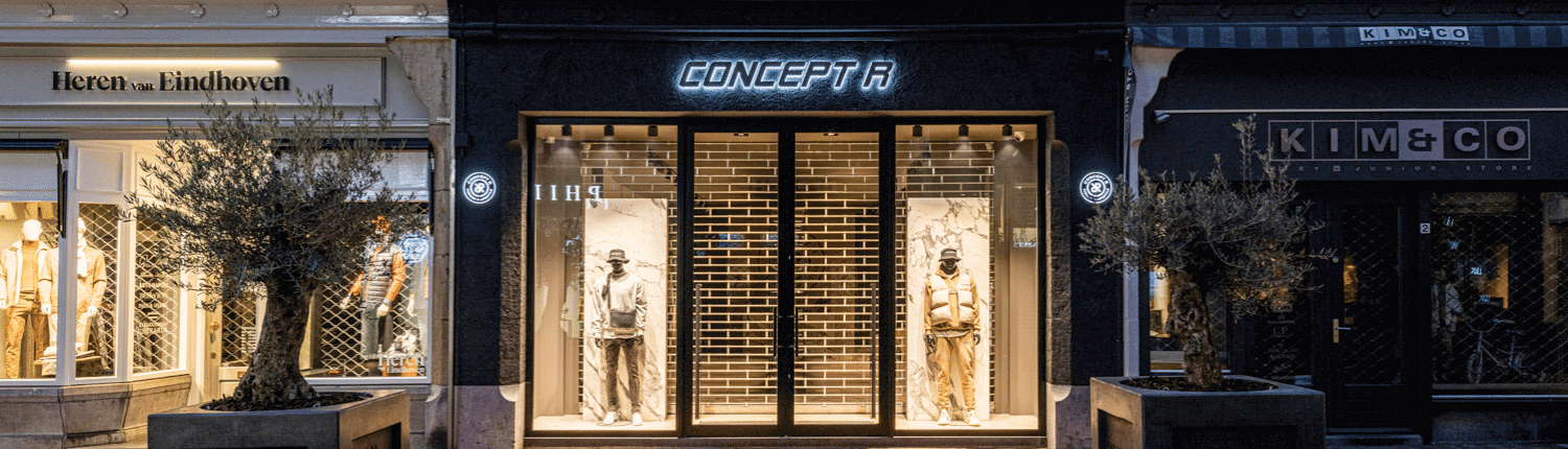 Led lichtreclame voor Concept R - header