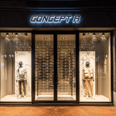 Led lichtreclame voor Concept R - portfolio 1 Led lichtreclame voor Concept R