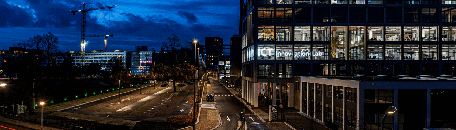 led lichtreclame voor Fontys ICT Innovation Lab - header