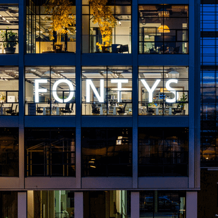 led lichtreclame voor Fontys ICT Innovation Lab - portfolio 4