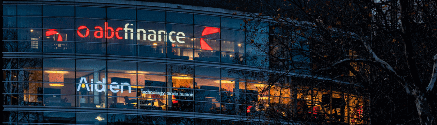 Led lichtreclame voor Aiden - header