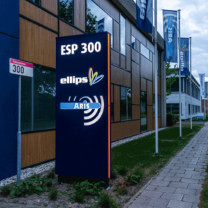Led lichtreclame voor Ellips - 2 Reclamezuil voor Ellips