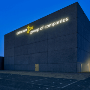 Led lichtreclame voor Driessen United Blenders - portfolio Led lichtreclame voor Driessen United Blenders