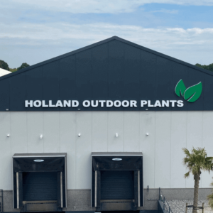 Led lichtreclame voor Holland Outdoor Plants - portfolio Led lichtreclame voor Holland Outdoor Plants