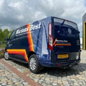Autobeletteringen Brouwers Reklame - portfolio 2 Portfolio autobelettering bestelbus Martens Best Brouwers Reklame