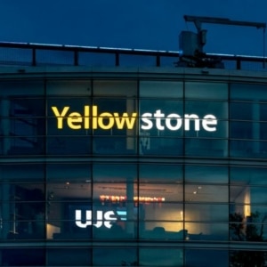 Led lichtreclame voor Yellowstone - portfolio Led lichtreclame voor Yellowstone Eindhoven door Brouwers Reklame