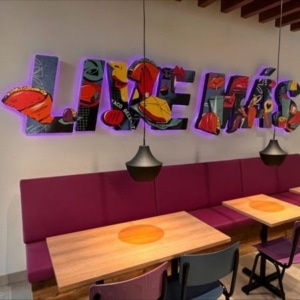 Led lichtreclame Taco Bell Geffen - portfolio