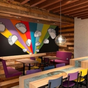 Signing Taco Bell Geffen - portfolio