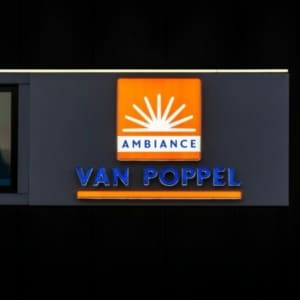 Led lichtreclame Ambiance van Poppel Veldhoven - Brouwers Reklame - portfolio Led lichtreclame Ambiance van Poppel Veldhoven - Brouwers Reklame