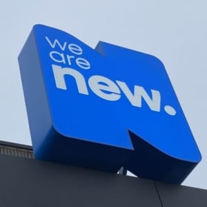 Led lichtreclame We Are New Veghel Led lichtreclame We Are New Veghel