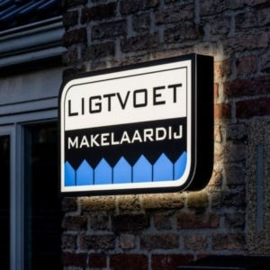 Led lichtreclame Ligtvoet Makelaardij - Eindhoven Led lichtreclame Ligtvoet Makelaardij - Eindhoven