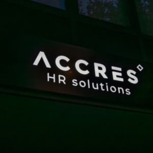 Led Lichtreclame Accres HR Solutions Deurne - Brouwers Reklame Led Lichtreclame Accres HR Solutions Deurne - Brouwers Reklame