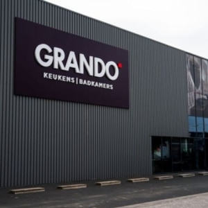 Led lichtreclames Grando - Den Bosch - galerie Brouwers Reklame